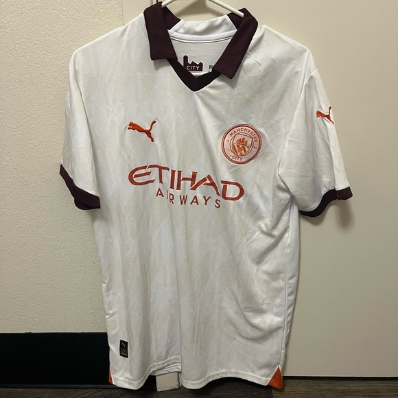 MANCHESTER CITY AWAY JERSEY - Picture 1 of 4